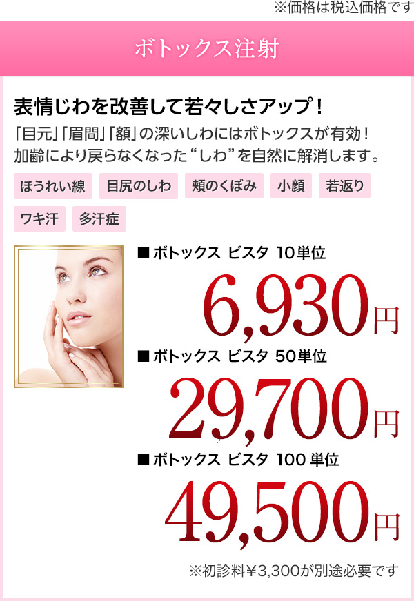 ボトックス注射